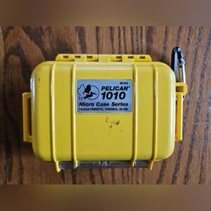 Pelican 1010 Micro Case Waterproof Crush-proof Drop-proof Yellow